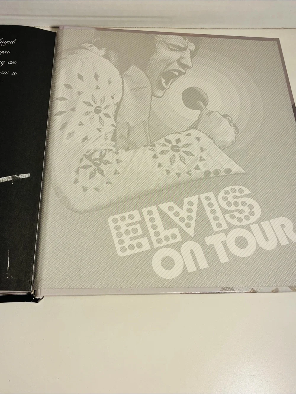 Elvis On Tour A Photographic History Hardcover Book By Joseph Tunzi